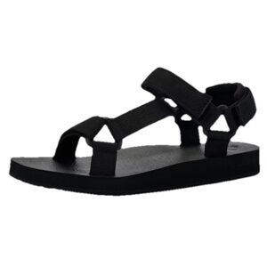 Women's Black Sandals Size 8